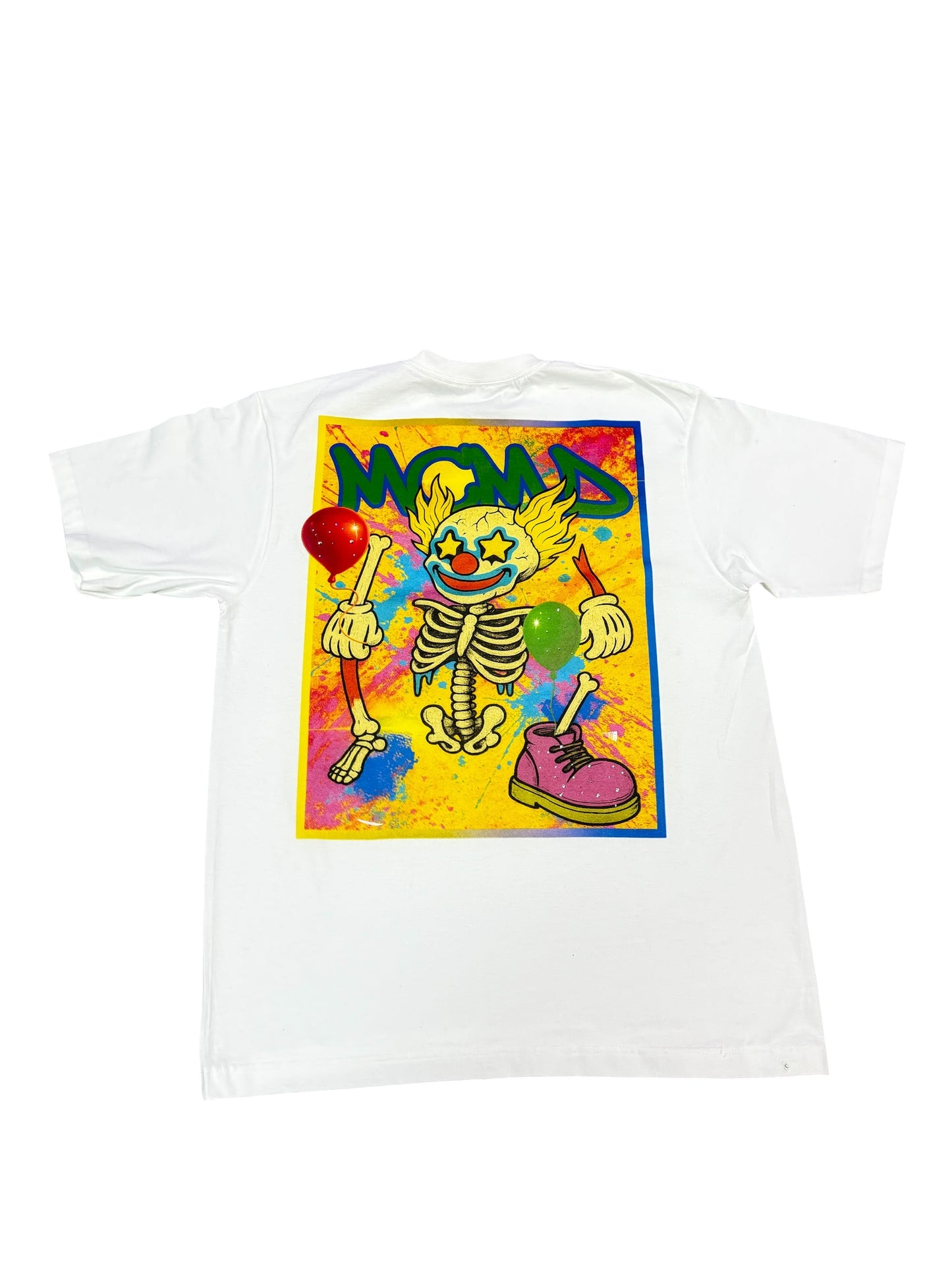WHAT THE …CLOWN Tee 💎💎(oversized unisex fit)
