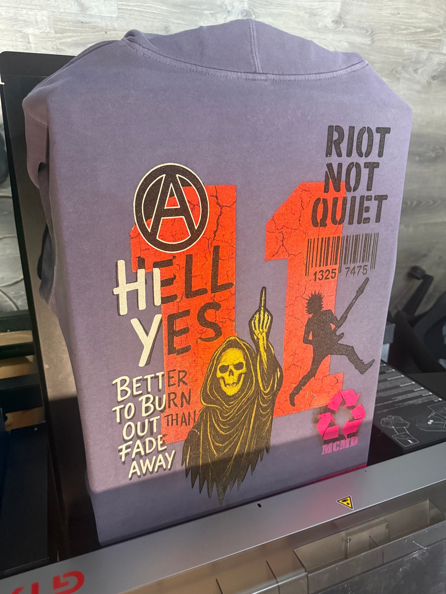 MCMD “Riot Not Quiet” Hoodie